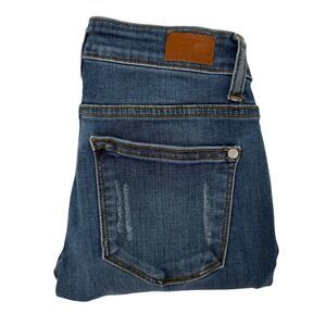 Judy Blue Slim Fit Jeans Size 5/27 Blue Denim‎ Distressed JB82146DK